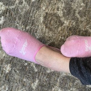 Cute pink socks